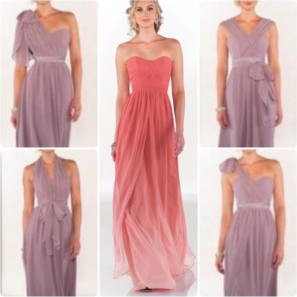 Prom Dress Sorella Vita OMBRE Bridesmaid Maid Your Way Dress 8472